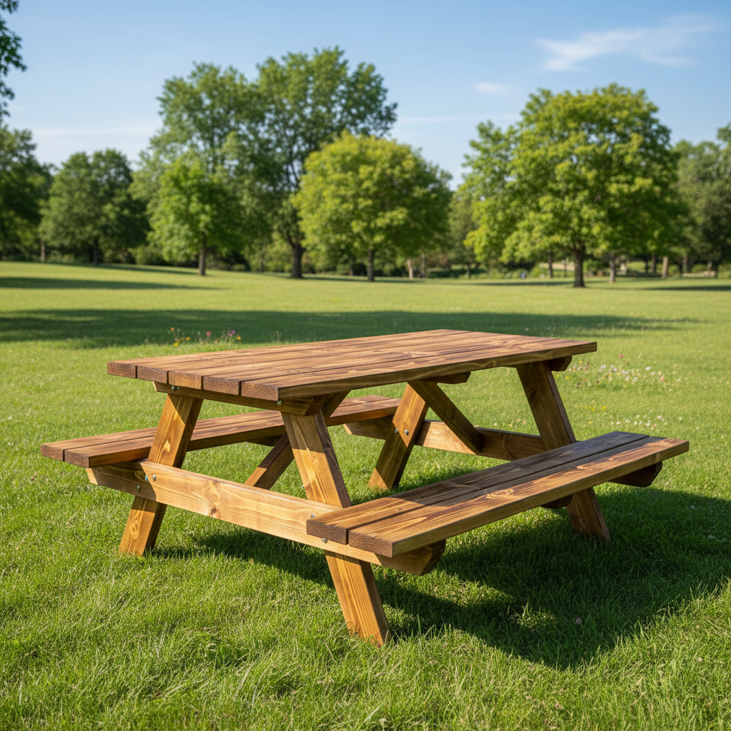 Custom Made Picnic Table Kit (Premium Materials)